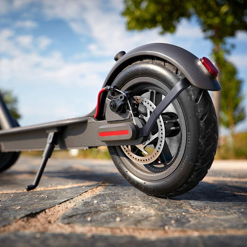 Sougan Electric Scooter Fender, 4 Hole Mud Guard to Scooter Splash Proof Fender Accessories Mudguard Fender Bracket Durable Mud