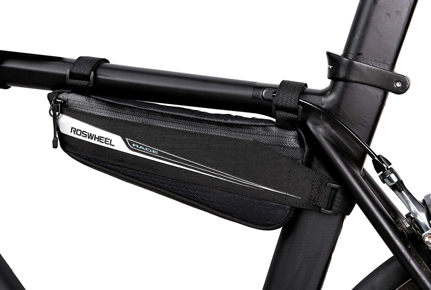 Roswheel Race Series 121444 Bike Frame Mounted Bag Bicycle Triangle Pouch Cycling Accessories Pack for Road Bike