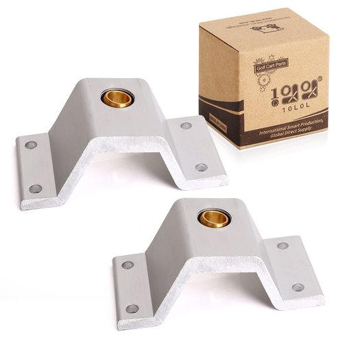 10L0L 2Pcs Golf Cart Accelerator Bearing Bracket for Club Car DS 1981-2011 Gas & Electric 1011694