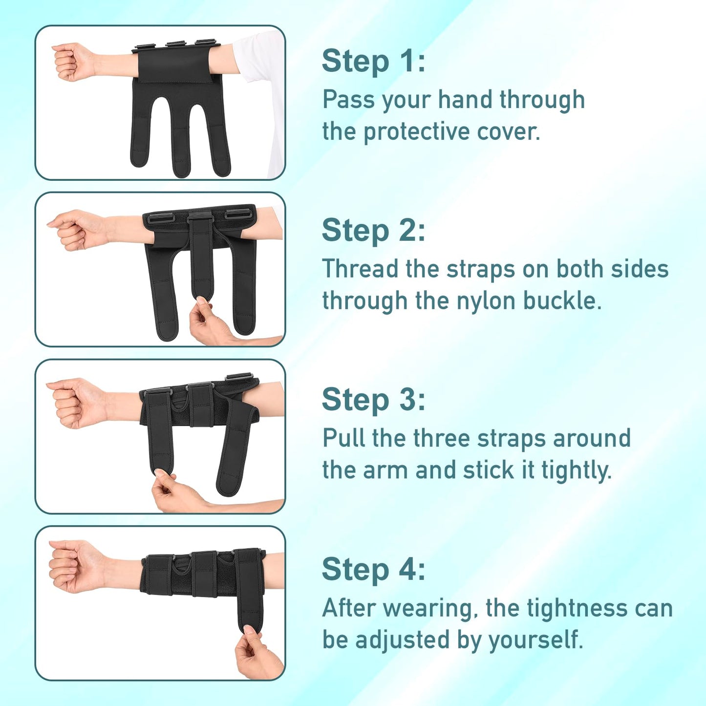 Clheatky Elbow Brace, Cubital Tunnel Elbow Brace, Elbow Splint for Sleeping Tendonitis, Ulnar Nerve Entrapment Brace Fit Women & Men, Right & Left Arm (L)