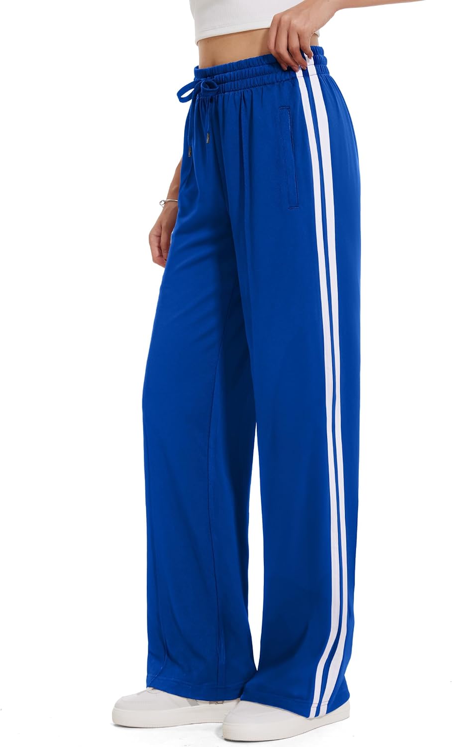 Tapata Women's Track Pants - Loose Straight Leg Jogging Sweatpants for Athletic Comfort | Sizes 28-36