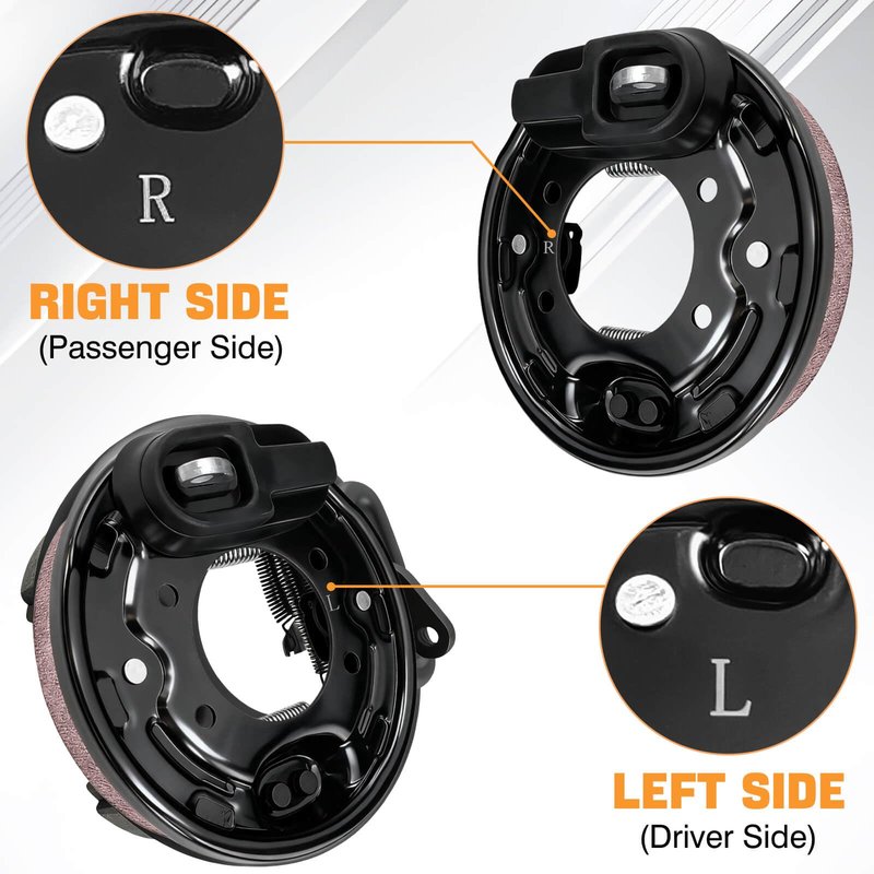 MOSNAI Club Car Brake Cluster Assembly, Driver & Passenger Side Rear Brake Assembly Fits Club Car DS Precedent 1995-UP Tempo 2018-up Golf Cart,OEM# 1018233-02,103380201,103380202,1018233-01