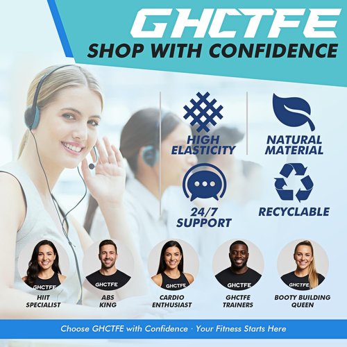 GHCTFE 50PCS Resistance Bands Bulk, Latex Elastic Bands for Gym, Schools & Group Members Sports Class Students Gift, 10 Sets Exercise Loop Bands for Physical Therapy, Pilates, Yoga with Storage Bags