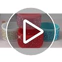Diamond Glitter Silicone Protective Boot for 20-30oz Tumblers - New Brown
