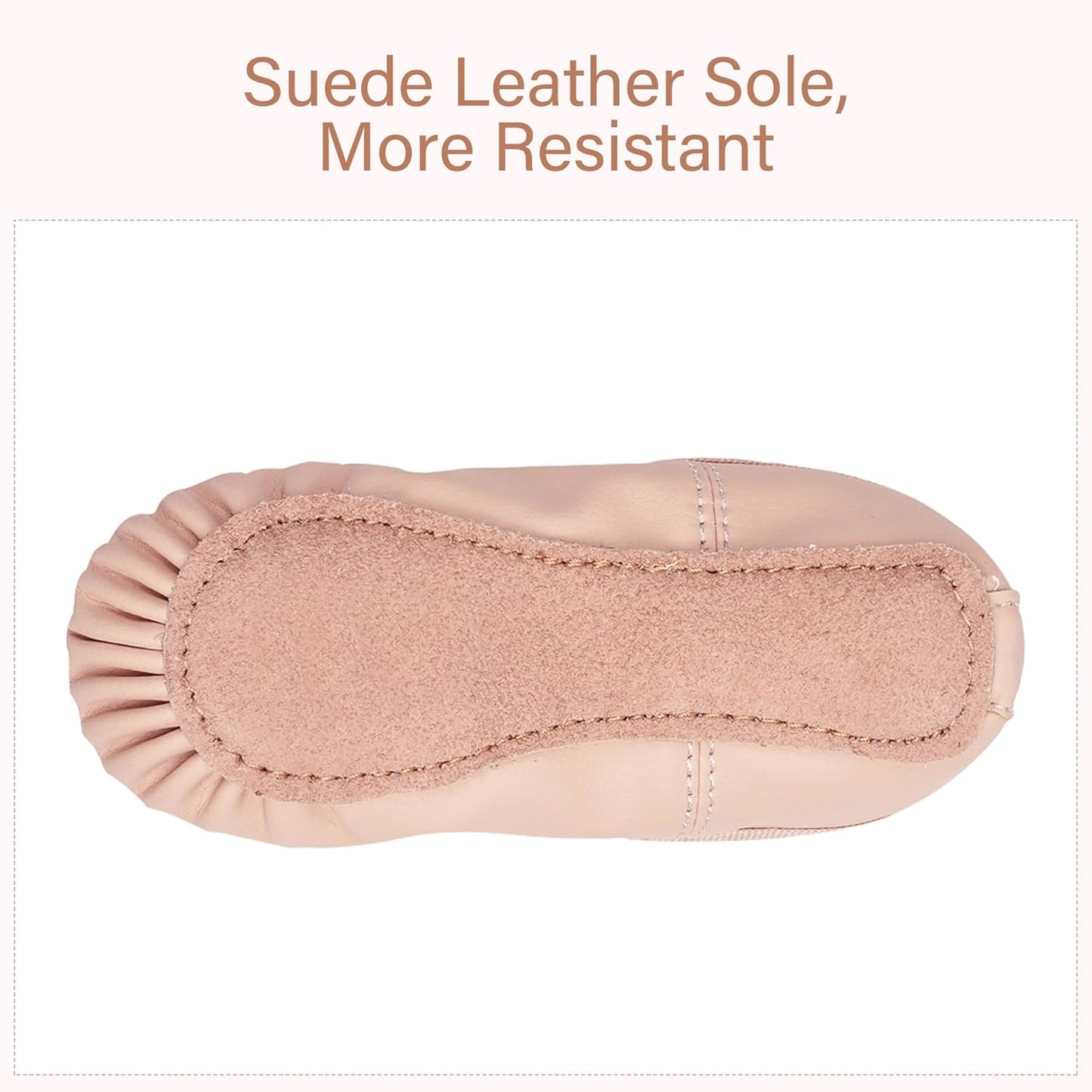 Stelle Ballet Shoes - Soft Leather Slippers for Girls & Boys | Toddler to Big Kid Sizes