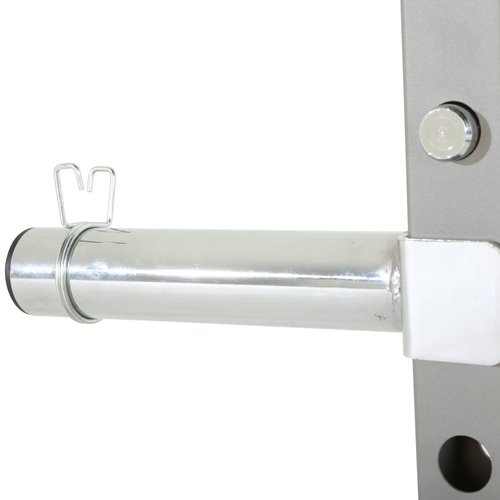 Fitness Reality Extended 9" Olympic Weight Plate Holder for 2"x2" Tube Power Cage