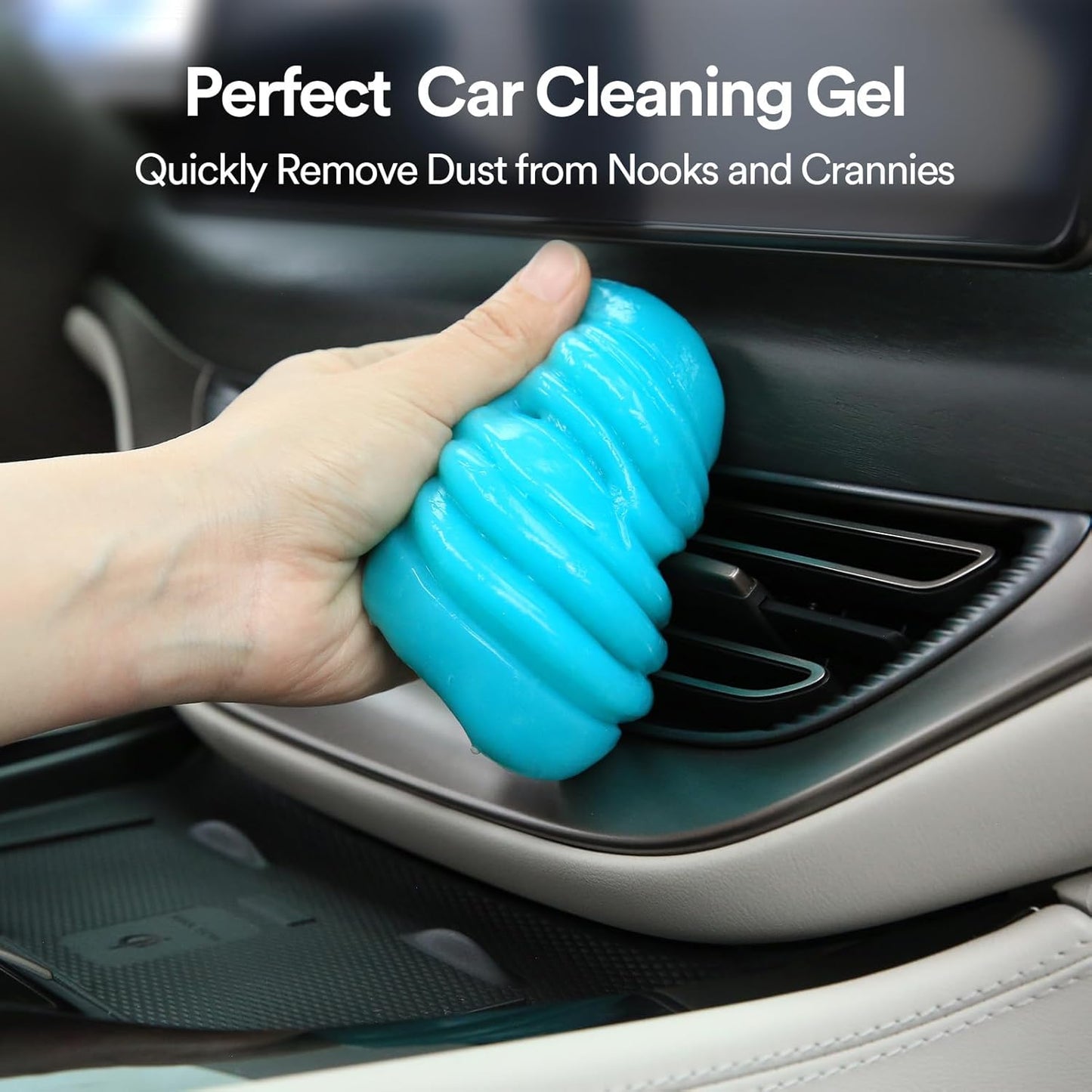 PULIDIKI Car Cleaning Gel - Universal Interior Cleaner Slime | Perfect Auto Detailing Kit for All Vehicles