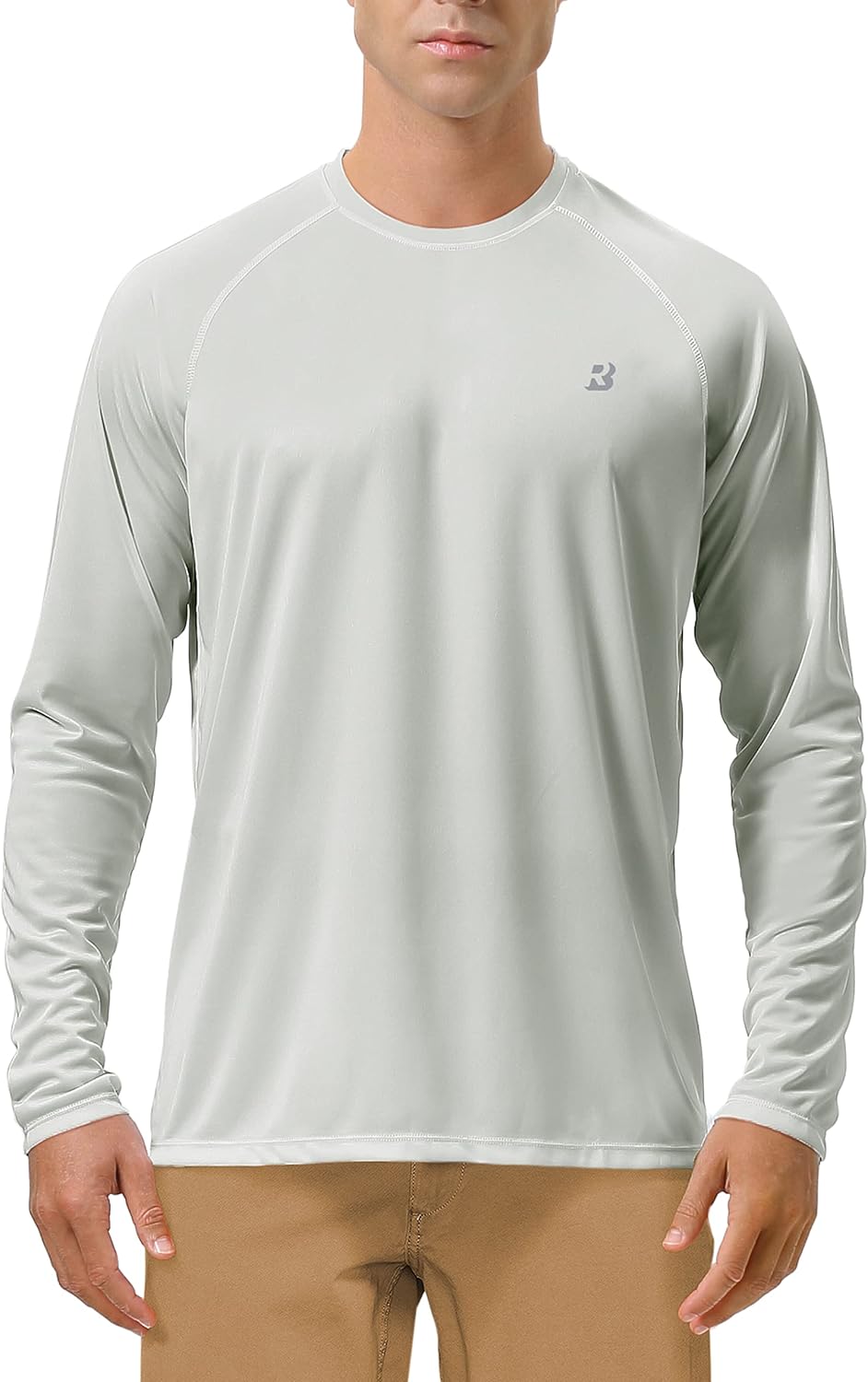 Skiennix Men's UPF 50+ UV Sun Protection Shirts - 2 Pack Long Sleeve Rash Guards for Outdoor Activities