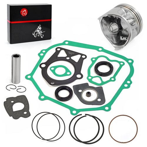 285cc Engine 4 Stroke Top End Piston & Ring and Gasket Seal Kit Standard Bore Compatible with Yamaha Golf Cart G2 G5 G8 G9 1985-1995 G11 1993 1994 J38-11610-00 J38-11631-01