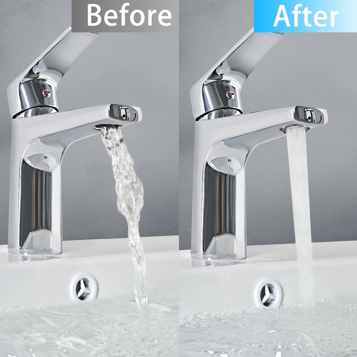 WeeVeni 12 PCS Faucet Aerator Set, M16.5, M18.5, M21.5, M24, Kitchen & Bathroom Sink Aerator Replacement with Key Removal Wrench Tool