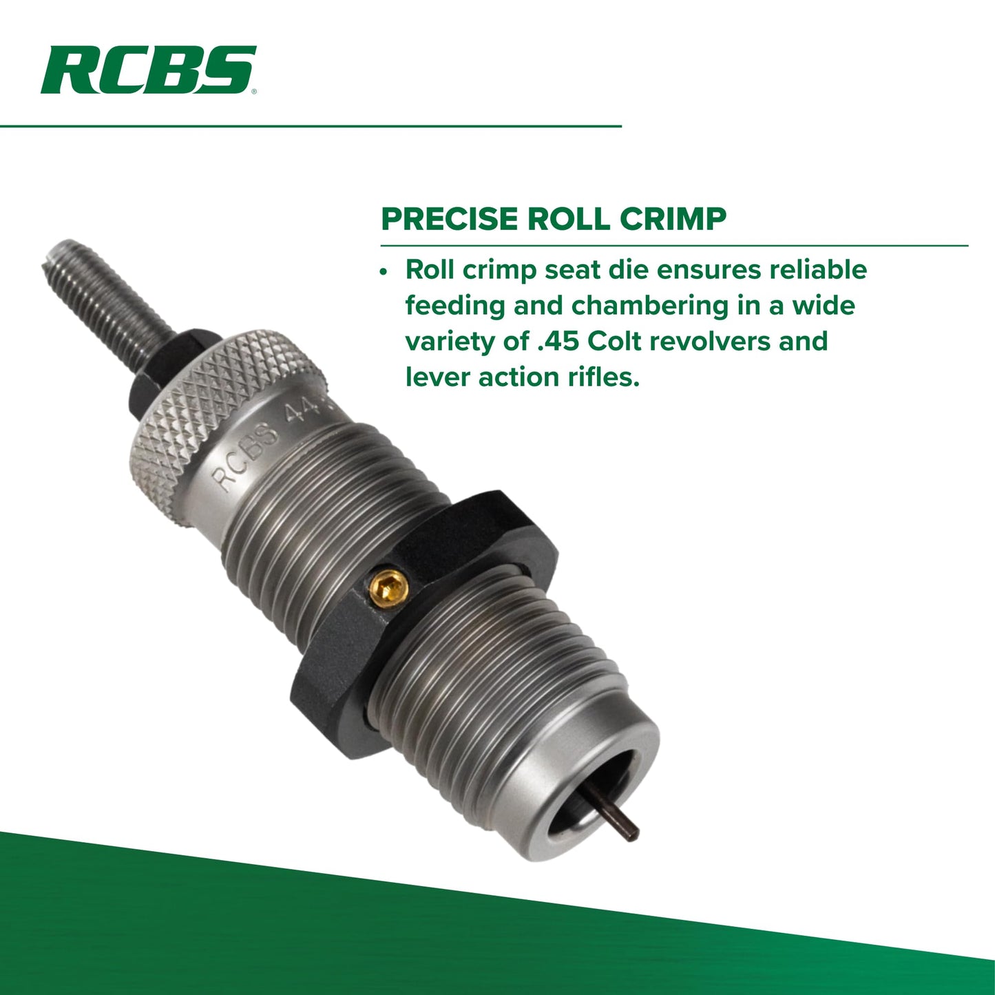 RCBS .45 Colt 3-Die Steel Set