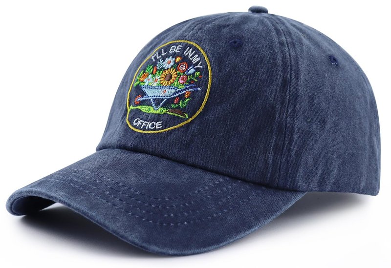 Gardening Gifts for Women Men, Funny Office Gardening Hat, Garden Decor Plant Lovers Baseball Cap, Birthday Gifts for Gardener Dad Mom Grandpa Grandma Black