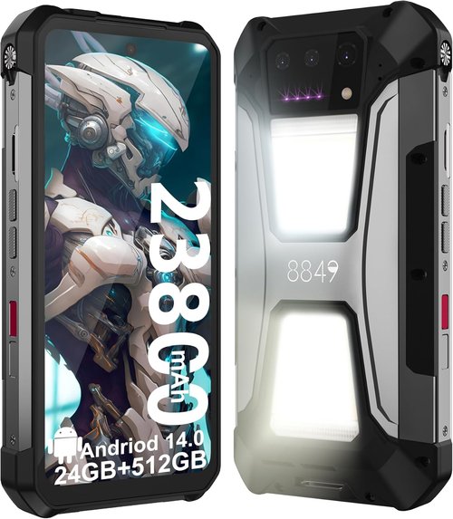 8849 Tank 2 Pro Rugged Smartphone - Unlocked 24+512GB/1TB Android 14 | 6.79" Waterproof Mobile Phone with Projector & 23800mAh Battery