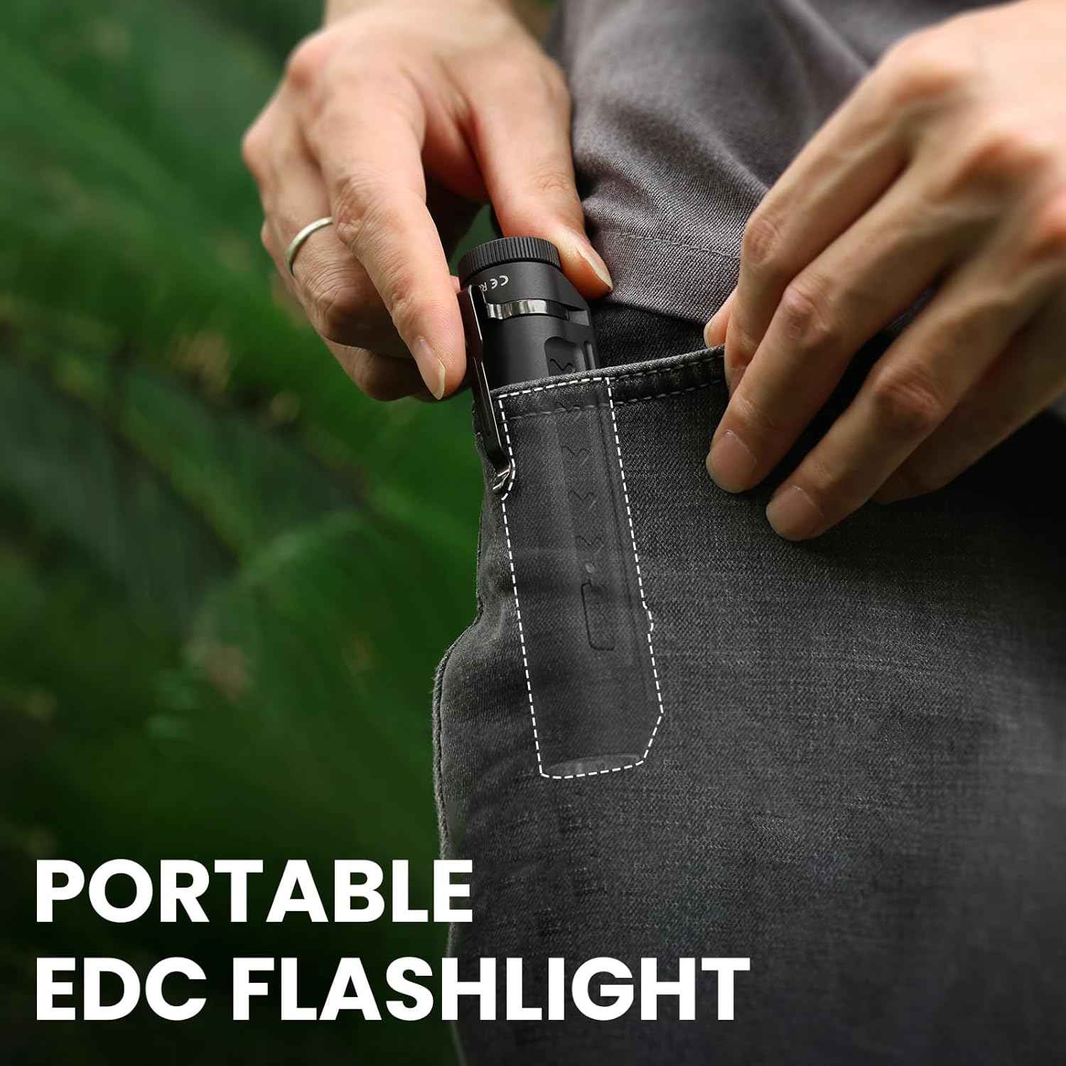 1800LM Rechargeable LED Flashlight - Sofirn IF24 Pro, Waterproof & Magnetic for Camping & Emergencies
