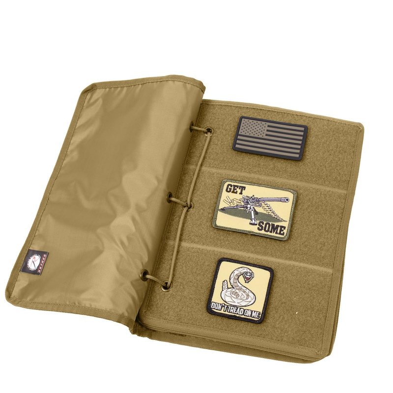 Rothco Hook & Loop Patch Book - Organize Your Collection of Patches with Ease - 8 1/2 x 11 3/6