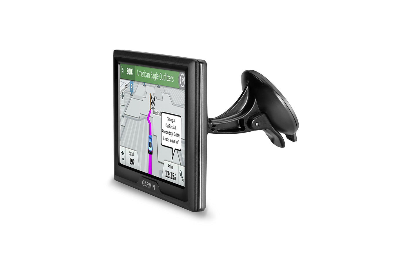 Garmin Drive 61 USA LM GPS Navigator System with Lifetime Maps, Spoken Turn-by-Turn Directions, Direct Access, Driver Alerts, TripAdvisor and Foursquare Data, 6"