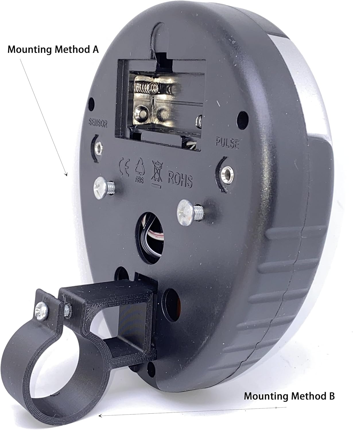 Speedometer & Heart Rate Monitor by [Brand Name] - Compatible with Stationary Exercise Bikes | 3.5mm Jack