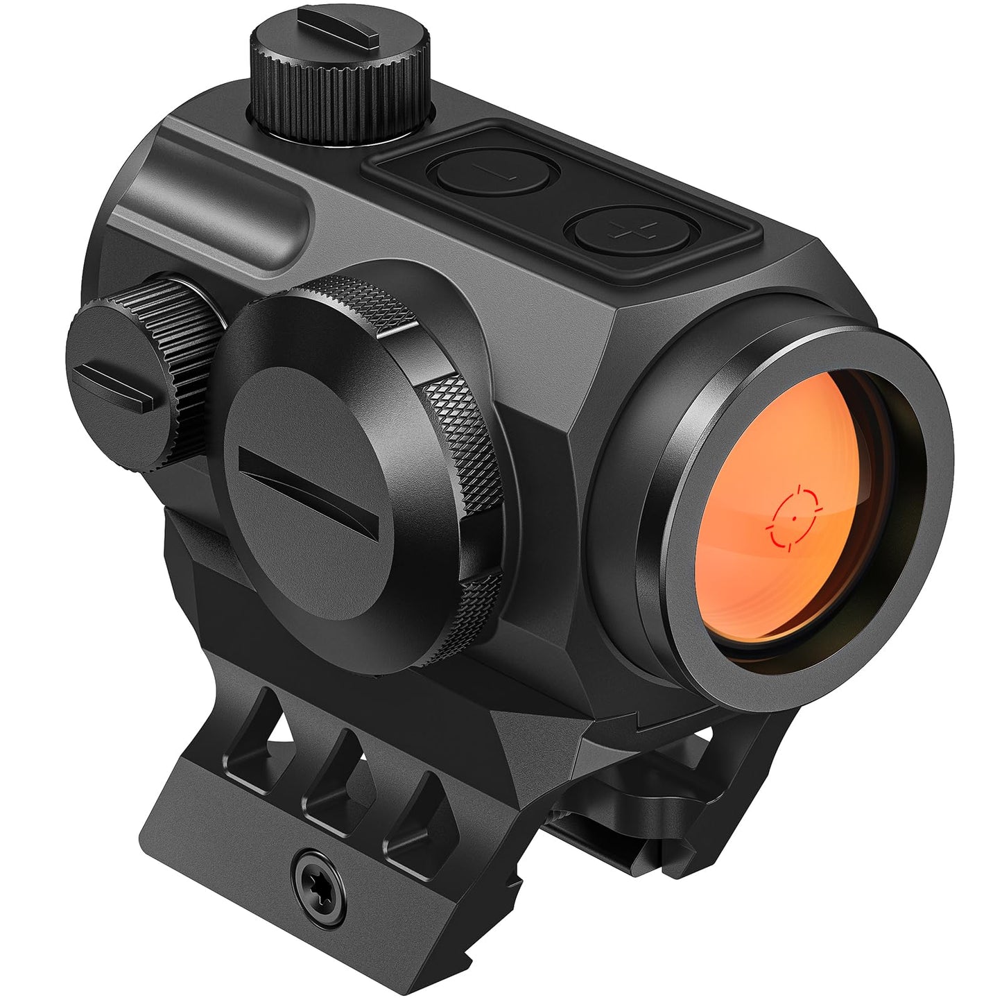 CVLIFE Multi-Reticle 2 MOA Dot & 65 MOA Circle Red Dot, Motion Awake Red Dot Scope, 50K Hours Battery Life IPX7 Waterproof, Red Dot Optics with Absolute Co-Witness Riser & Low Mount for 21mm Picatinny