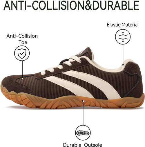 Barefoot Shoes | Women’s Casual Sneakers with Wide Toe Box - Lightweight & Breathable for Walking & Hiking