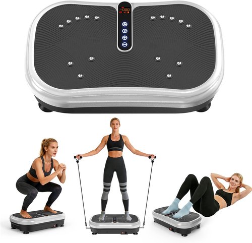 AXV Vibration Plate - Full Body Shaker Exercise Machine for Weight Loss | Fitness Platform for Men & Women