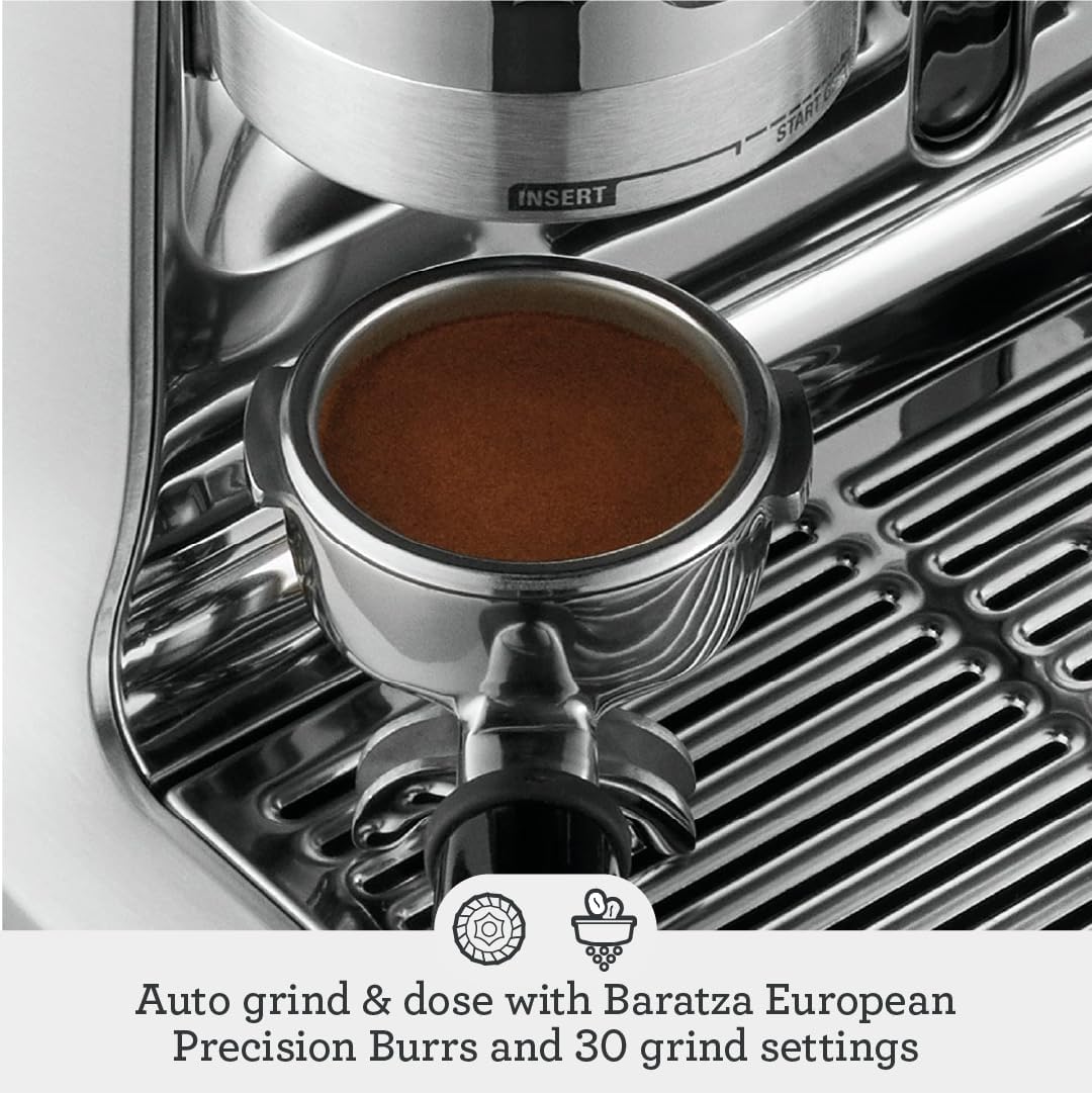 Breville Barista Touch Espresso Machine - Brushed Stainless Steel Finish for Perfect Coffee