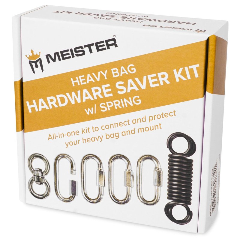 Meister Heavy Bag Hardware Saver Kit w/Spring, Swivel & Carabiners