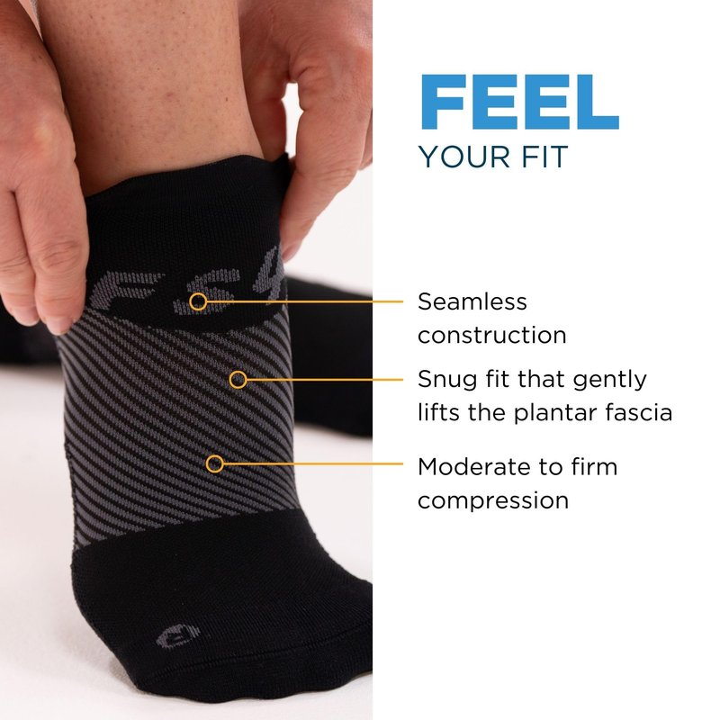 OrthoSleeve Orthotic Plantar Fasciitis Socks helps prevent plantar fasciitis relieves heel and arch pain