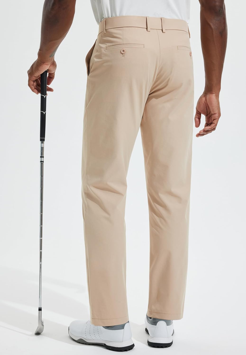 Skiennix Men's Golf Pants - Lightweight Stretch Trousers for Office & Travel | Available in 30"/32"/34" Sizes