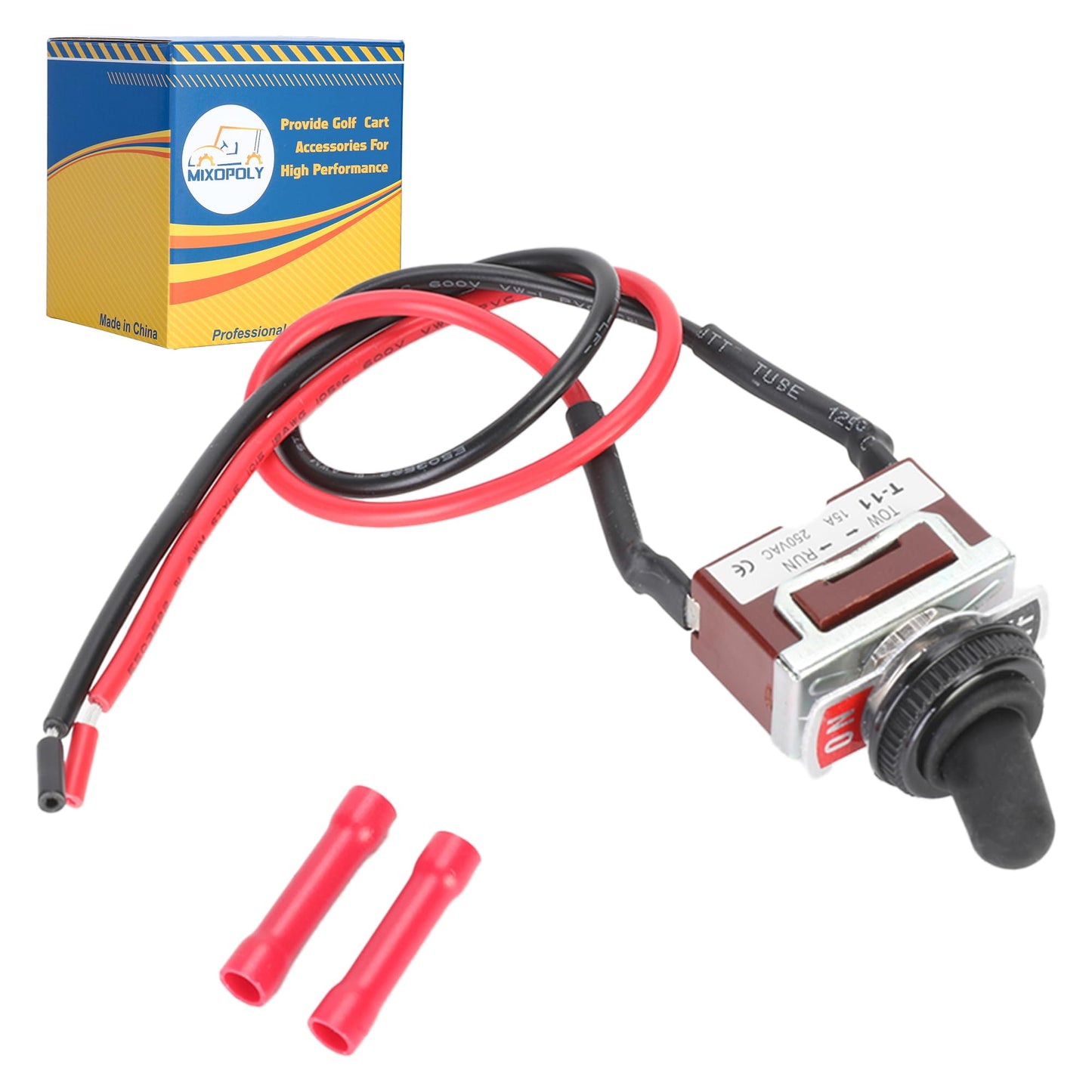 MIXOPOLY Golf Cart Run Tow Switch Replacement Kit for EZGO RXV and 2Five Electric 2008-up, OEM 608900