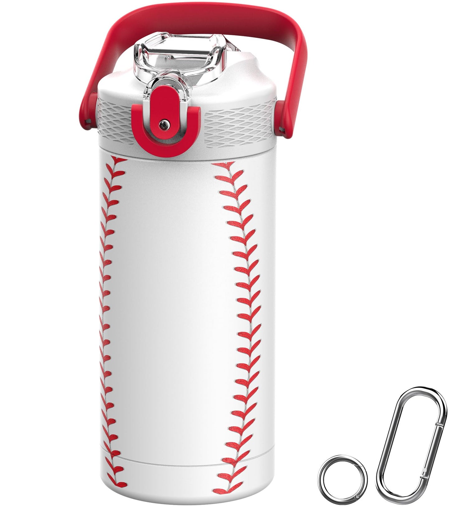 MYFOREST 14oz/400ml Insulated Kids Water Bottle, Odor-free Liner, 3D Touch