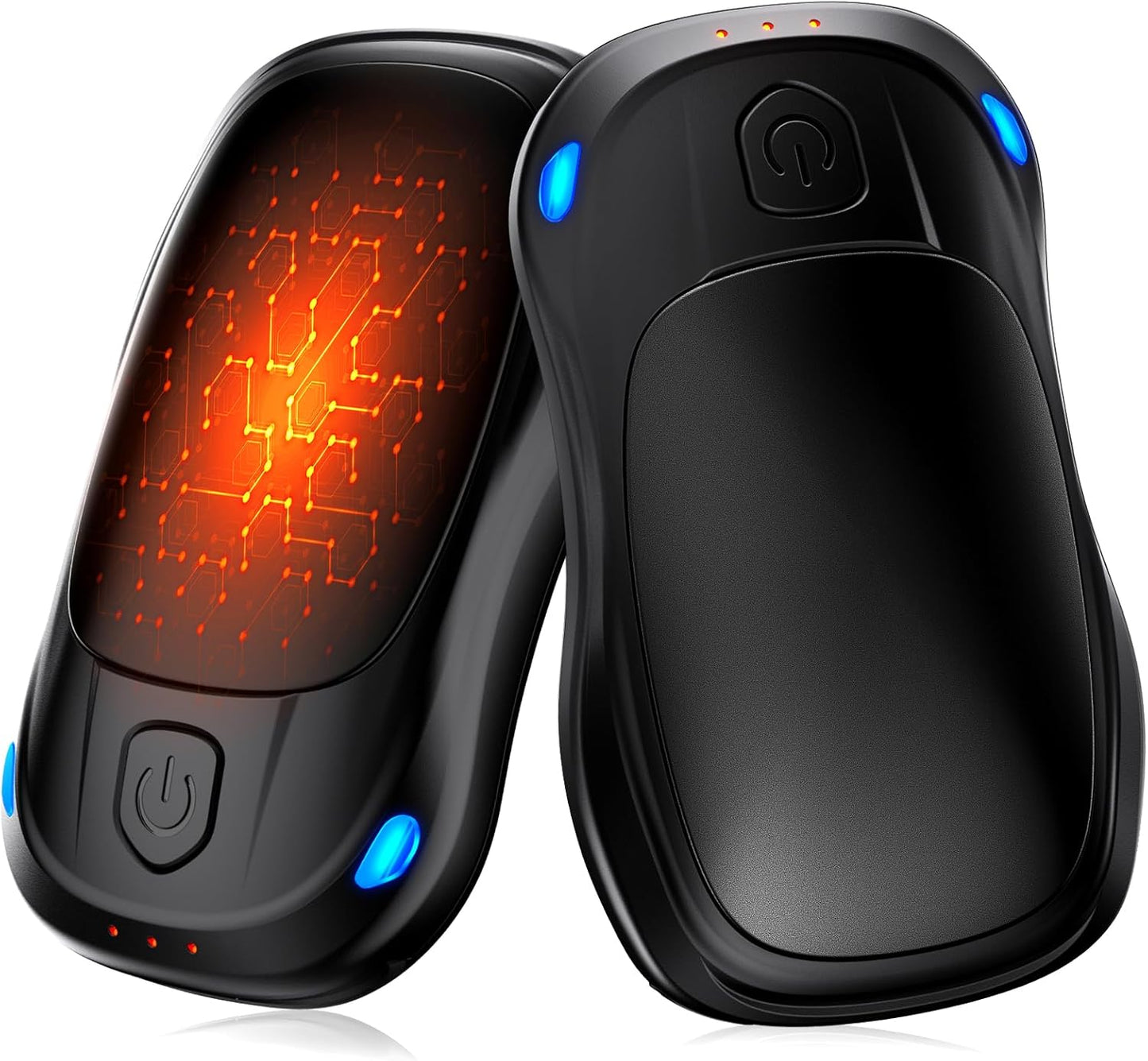 MKG Rechargeable Hand Warmers - 24-Hour Long Lasting Heat | Portable Pocket Heater for Winter Activities
