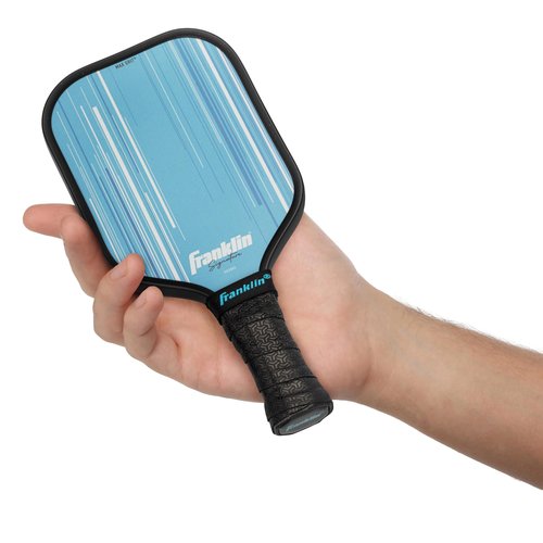 Franklin Sports Mini Pickleball Game Set - Tabletop Pickleball Paddle + Ball Indoor Game for Adults + Kids - Includes (2) 9" Inch Paddles + (2) 1.65" Inch Mini Pickleballs - Blue + Pink