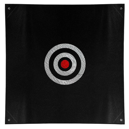 ASENVER 57" x 57" Silent Golf Practice Hitting Net - Mute Golf Target Cloth for Indoor/Outdoor Training (Black)
