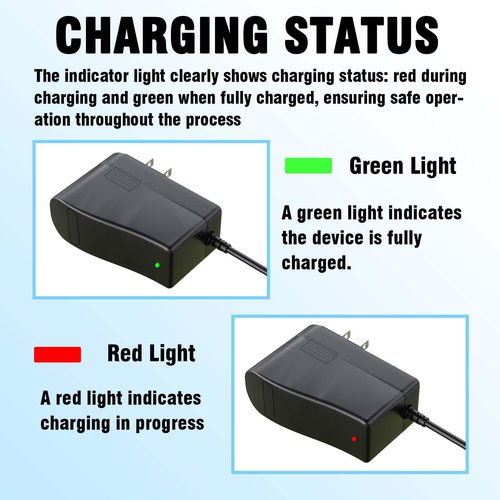 8.4V Dual Headed Charger for Heated Glove Compatible with Savior Snow Deer Sun Will Heated Gloves,Replacement for Heated Socks, Heated Vest Battery Charger(Battery not Included)