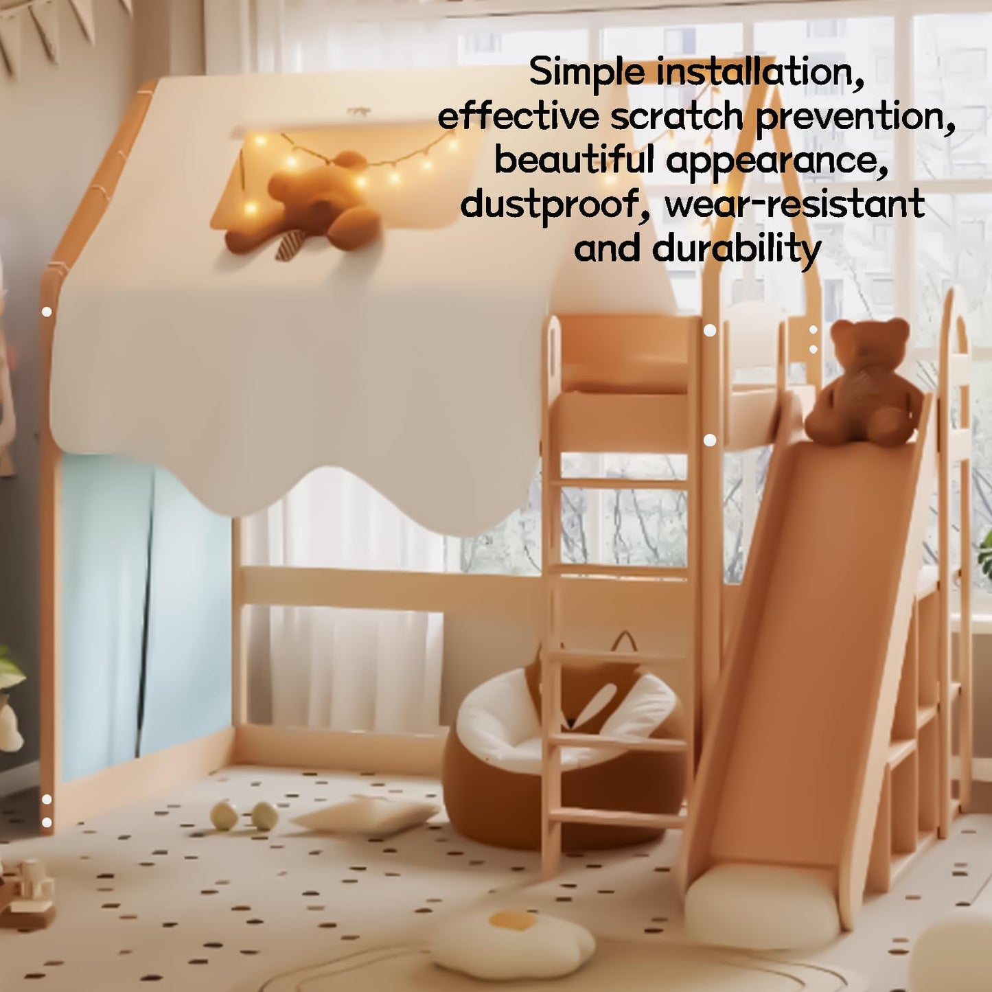 zDwfDc 200PCS 7 Sizes Black Hole Plugs Nylon Plastic Plugs for Round Holes, 1" 3/4" 5/8" 1/2" 3/8" 5/16" 1/4" Round Hole Cover Snap Locking, Used for Plastic Furniture, Cabinet Furniture DD016-b