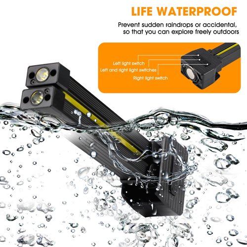Magnetic Gym Lamp for Posing, Portable Magnet LED Flashlight with Hanging Hook, 7th Gear Dimming & 180 Degree Folding, Handheld USB Rechargeable Power Bank Camping Light