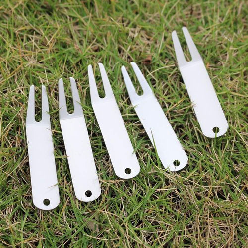 GOLTERS Metal Bending Golf Divot Repair Tool 4 Pack (Matt Nickel)