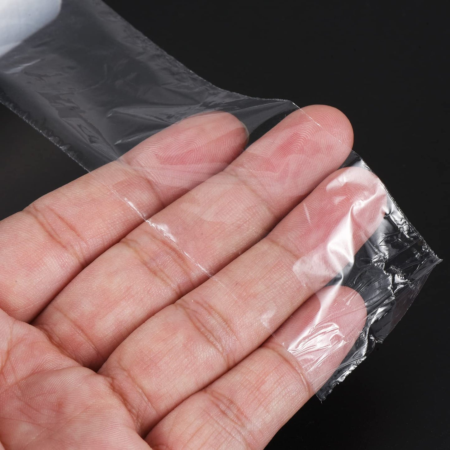 PATIKIL 77 Yard x 1.7 Inch Badminton Grip Cushion Wrap, 2 Pack PE Tennis Racket Grip Tape Backing Film Handle Anti Skid Cushion Accessories, Clear