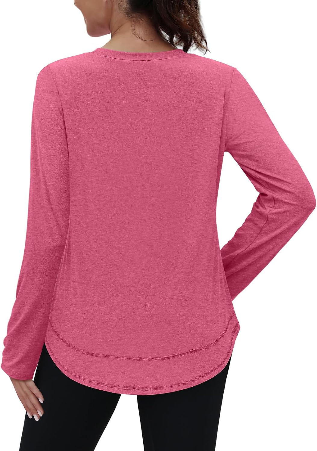 XIEERDUO Women's Quick-Dry Long Sleeve Workout Tops - Perfect for Hiking & Running | Sizes S-3XL