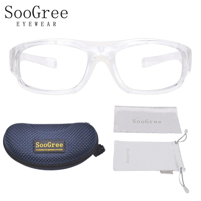 SooGree Sport Goggles Glasses Squash & Racquetball Goggles Basketball Glasses Adjustable Strap Resistant Impact