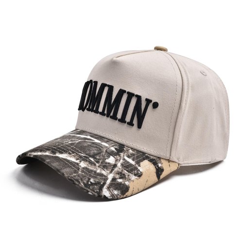 IRXVESA Mommin Trucker Hat for Women and Men, Embroidered Mom Baseball Cap, Adjustable Canvas Snapback Camo