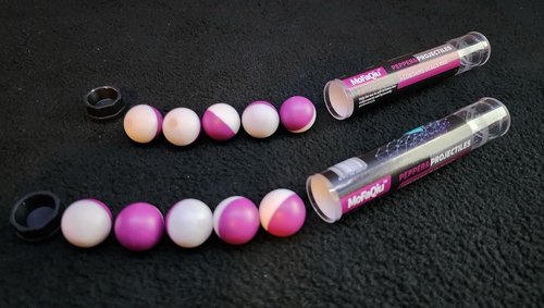 **OCandCS MAX 68 Cal Pepper Balls - Fracture Groove Design for Enhanced Performance | Ultrafine Powder**
