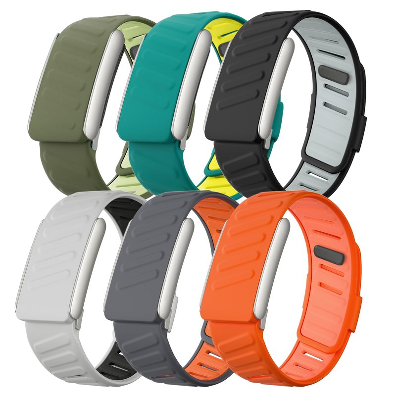 Yarise Compatible with Whoop 5.0 ONE&PEAK/MG-ECG Silicone Sport Strap, Replacement Sportflex Wristband for Men and Women, Adjustable Breathable Waterproof Whoop Watch Strap