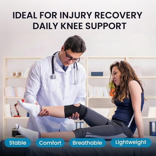 Galvaran Knee Brace - Breathable Adjustable Support for Meniscal Tear & ACL Injuries | Unisex Design
