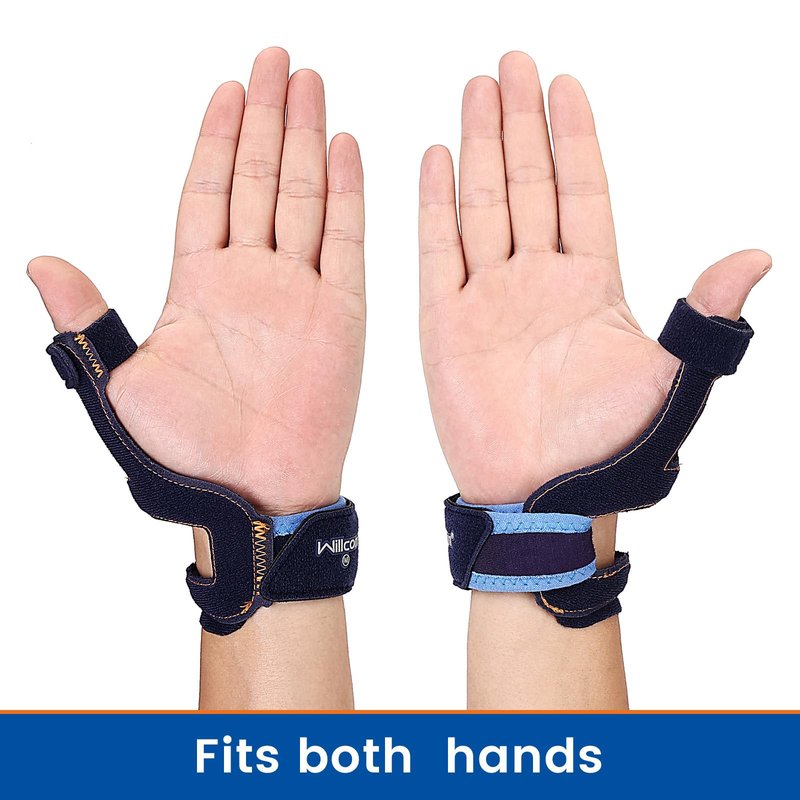 Willcom Thumb Brace for Arthritis Pain Relief, Without Limiting Hand Function, Spica Splint for Tendonitis for Women Men (Small,5.3-6.3 inch)