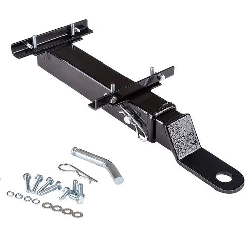 10L0L Deluxe Golf Cart Trailer Hitch Kit, Fit for Backseat Footrest with 2" Receiver High-Strength Universal Fit, Seamless Compatible with Club Car, EZGO, Yamaha, Ideal for Golf Cart Trailers