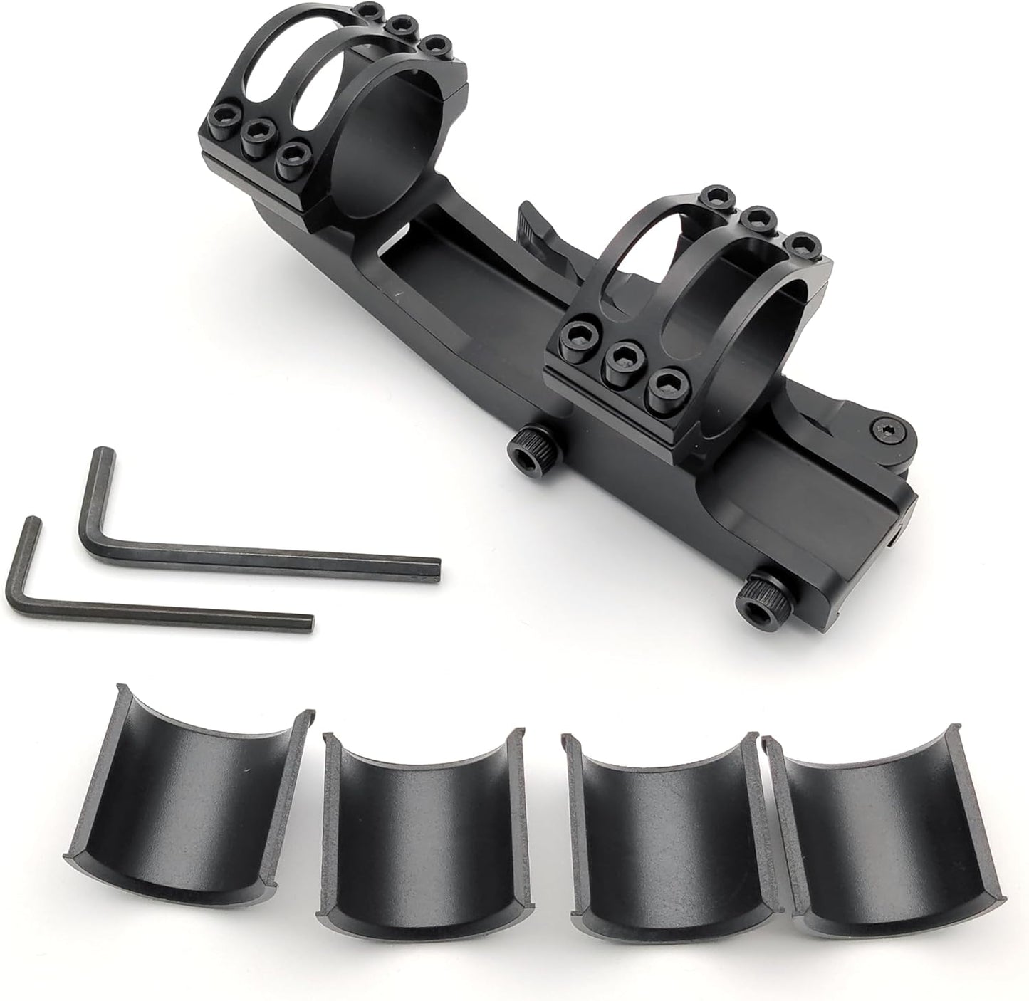 Regine Switzerland Cantilever Scope Mount - 1 Inch / 30mm Picatinny Weaver Rings with Quick Release