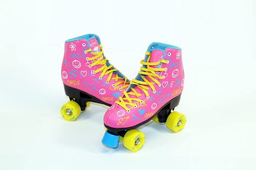 Epic Skates Blush Quad Roller Skates, Pink, Juvenile Size 12