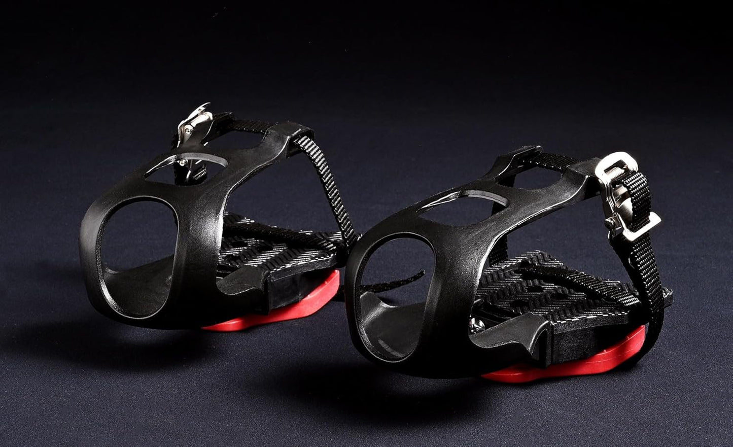 Toe Clips Cage Bike Pedals Adapter & Converter Compatible with Peloton