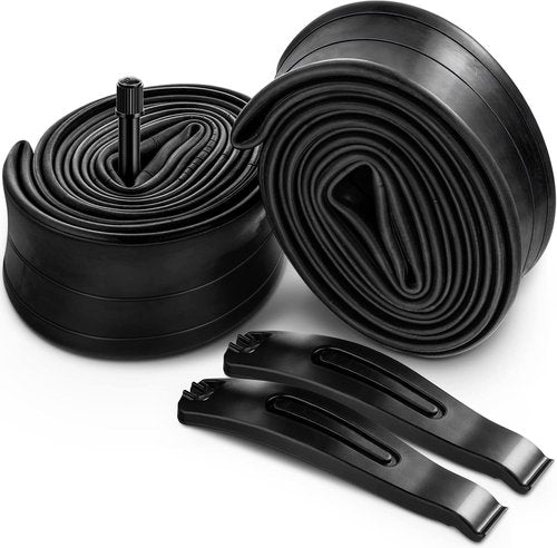 Hapleby Premium 26-Inch Bike Tubes - Compatible with 1.75/1.95/2.10/2.125 Tires | Includes 2 Levers